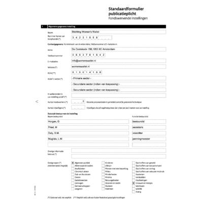 Womens Wallet 2025_Standaardformulier publicatieplicht Fondswervende organisaties voorlopig